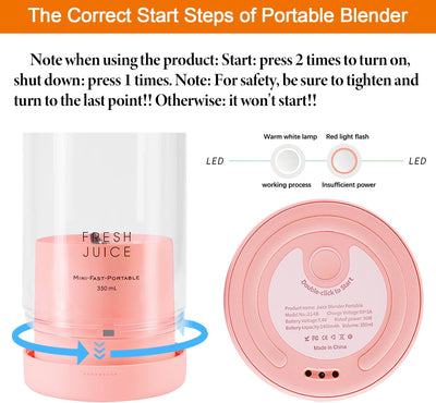 Portable Mini Juicer