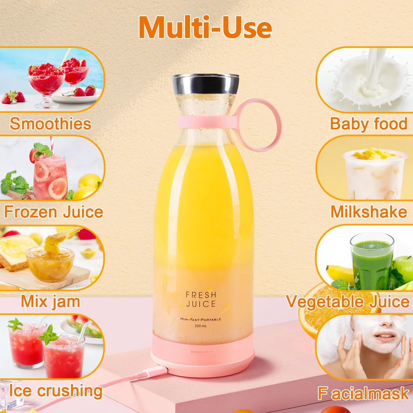 Portable Mini Juicer