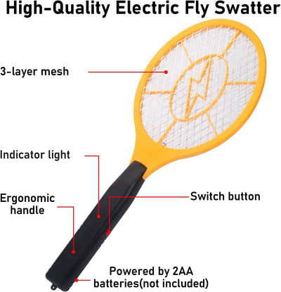 Rechargeable Mosquito Racket